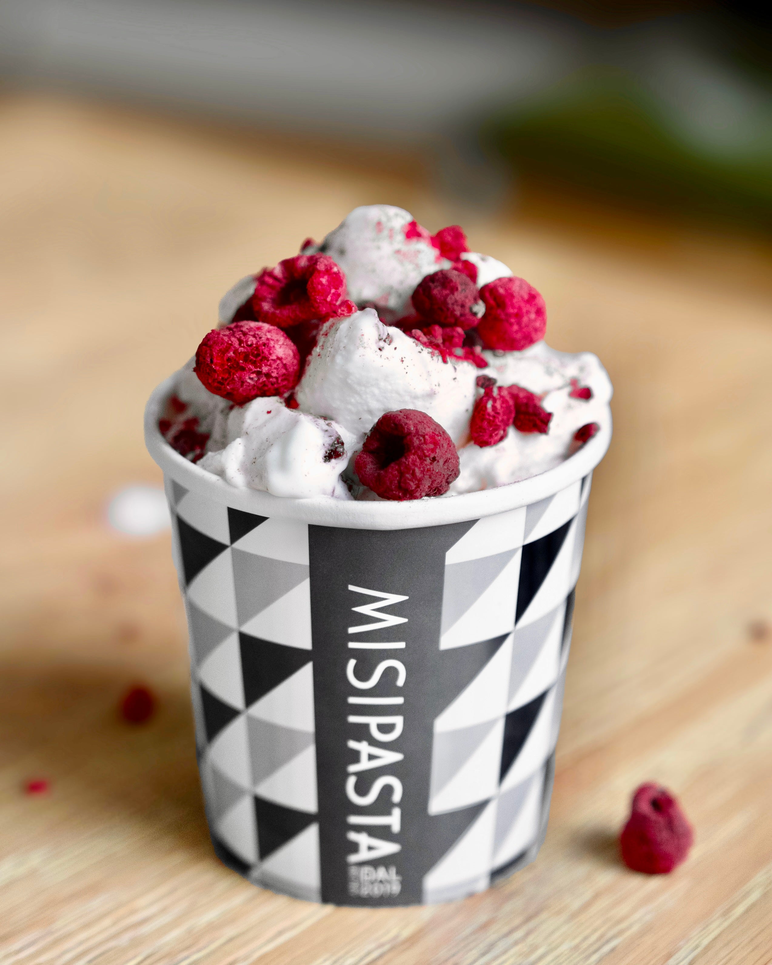 Raspberry and Ricotta Gelato – misipasta